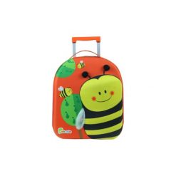 BAYER CHIC 2000 Bouncie Walizka - Pszczółka, 40 cm - pomarańczowy. Pomarańczowe walizki marki Bayer-Chic, z poliesteru. Za 119,00 zł.