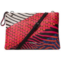 Desigual Torebka Damska Bols Wild Jane Macau, Czerwona. Torebki klasyczne damskie Desigual. W wyprzedaży za 139,00 zł.