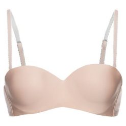 Biustonosz balkonetka Emporio Armani Underwear 163181 CC235 03050. Brązowe biustonosze Emporio Armani Underwear, bez wzorów, z elastanu. W wyprzedaży za 149,00 zł.