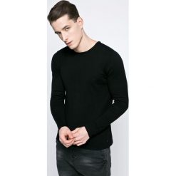 Casual Friday - Sweter. Czarne swetry klasyczne męskie marki Casual Friday, xxl, z bawełny, casualowe, z okrągłym kołnierzem. W wyprzedaży za 69,90 zł.