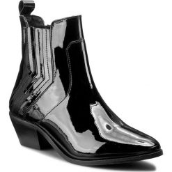 Botki PEPE JEANS - Dina New Elastic PLS50221 Black 999. Czarne botki damskie na obcasie marki Pepe Jeans, z jeansu. W wyprzedaży za 329,00 zł.