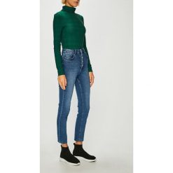 Tally Weijl - Jeansy. Niebieskie jeansy damskie TALLY WEIJL, s, z podwyższonym stanem. W wyprzedaży za 99,90 zł.