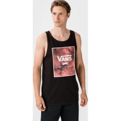 Vans Podkoszulek Czarny. Czarne podkoszulki męskie Vans, m, z nadrukiem, z bawełny, bez rękawów. Za 118,95 zł.