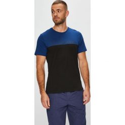Calvin Klein Underwear - T-shirt piżamowy. Czarne piżamy męskie marki Calvin Klein Underwear, s, z nadrukiem, z bawełny. W wyprzedaży za 99,90 zł.