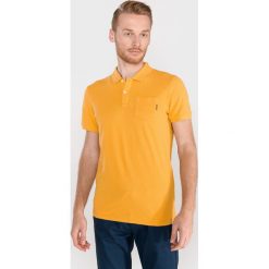 Scotch & Soda Polo Koszulka Żółty. Żółte podkoszulki męskie Scotch & Soda, s, bez wzorów, z bawełny, bez rękawów. Za 223,95 zł.