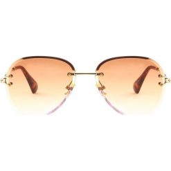 Brązowe Okulary Seaborne. Pomarańczowe okulary przeciwsłoneczne damskie marki other. Za 39,99 zł.