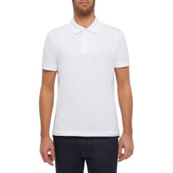 Geox Męska koszulka polo Sustainable M0210B T2649 M biały. Białe koszulki męskie Geox, m, bez wzorów, z bawełny, klasyczne, z krótkim rękawem. Za 189,00 zł.