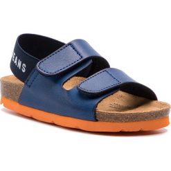 Sandały PEPE JEANS - Bio Velcro PBS90037 Navy 595. Niebieskie sandały chłopięce marki Pepe Jeans, z jeansu, bez zapięcia. Za 199,00 zł.