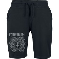 Spodenki i szorty męskie: Powerwolf Logo Krótkie spodenki czarny
