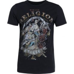 True Religion PIN UP Tshirt z nadrukiem black. Szare koszulki polo męskie marki True Religion, xl, z nadrukiem, z bawełny. Za 339,00 zł.