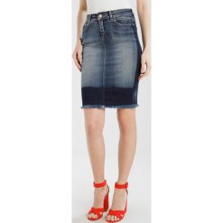 Spódniczki jeansowe: LOIS Jeans CARMEN OCLU Spódnica ołówkowa dark shade