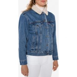 Levi's EX-BF Kurtka Niebieski. Niebieskie kurtki damskie Levi's®, s, bez wzorów, z bawełny. Za 619,95 zł.