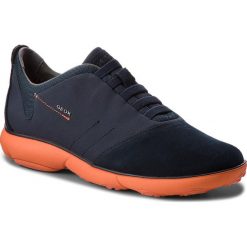 Półbuty męskie: Półbuty GEOX - U Nebula F U62D7F 01122 C0820 Navy/Orange