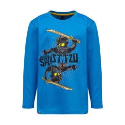 T-shirty chłopięce z długim rękawem: Koszulka „M-72171” w kolorze niebieskim