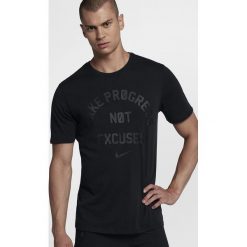 Nike Koszulka męska M NK Dry Tee DFC NO Excuses czarna r.XL (878192 010). Czerwone t-shirty męskie marki Nike, s, z poliesteru. Za 82,47 zł.