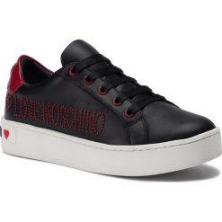 Sneakersy LOVE MOSCHINO - JA15163G18IFL000 Nero. Czarne półbuty damskie Love Moschino, ze skóry ekologicznej. W wyprzedaży za 629,00 zł.