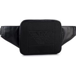 Saszetka nerka EMPORIO ARMANI - Y4O216 YMI9V 81073 Black/Black. Czarne torby męskie skórzane Emporio Armani, bez wzorów, z materiału, młodzieżowe. W wyprzedaży za 449,00 zł.