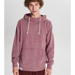 Melanżowa bluza z kapturem - Fioletowy. Fioletowe bluzy męskie Cropp, s, bez wzorów, z kapturem, bez rękawów, z kapturem. W wyprzedaży za 59,99 zł.