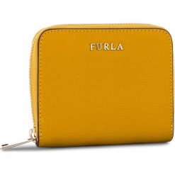Mały Portfel Damski FURLA - Babylon 979024 P PR84 B30 Ginestra e. Żółte portfele damskie Furla, ze skóry. Za 505,00 zł.