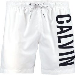 Kąpielówki męskie: Calvin Klein Swimwear MEDIUM DRAWSTRING Szorty kąpielowe white