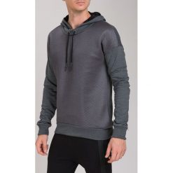 Ciemnoszara Bluza M2040. Szare bluzy męskie marki Fasardi, m. Za 89,25 zł.