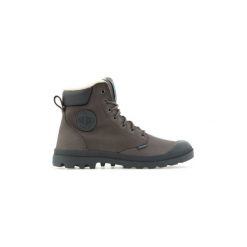 Buty Palladium Pampa Sport Cuff 72992-004. Szare buty sportowe męskie Palladium, bez zapięcia. W wyprzedaży za 342,52 zł.