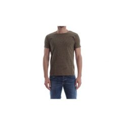 T-shirty z krótkim rękawem 40weft PARRYS 8296. Szare t-shirty męskie 40weft, s, bez wzorów, bez kołnierzyka, krótkie. Za 98,66 zł.