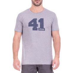 T-shirty męskie: T-shirt w kolorze szarym