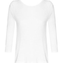 T-shirt DEHA ACTIVE. Białe topy damskie Deha, bez wzorów, z tkaniny, z długim rękawem, na fitness i siłownię. W wyprzedaży za 240,00 zł.