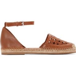 Tomsy damskie: Skórzane espadryle