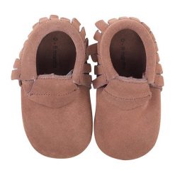 Buciki niemowlęce: Skórzane buty niemowlęce „Original” w kolorze brązowym