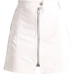 Spódniczki: Missguided B&&B VINYL Spódnica trapezowa white