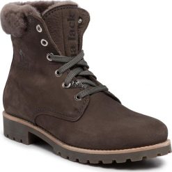 Trapery PANAMA JACK - Panama 03 Igloo B20 Nobuck Gris/Grey. Pomarańczowe trapery damskie Panama Jack, ze skóry, bez obcasa, bez zapięcia. W wyprzedaży za 519,00 zł.
