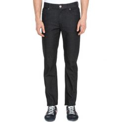 Trussardi Jeans 380 Dżinsy Czarny. Czarne jeansy męskie Trussardi Jeans, bez wzorów. Za 395,95 zł.