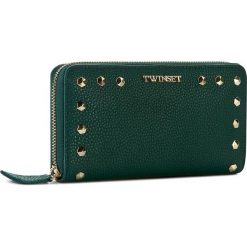 Portfele damskie: Duży Portfel Damski TWINSET – Zip Around AA7PC9 Eucalipt 00160