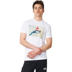 Koszulki sportowe męskie: Adidas Koszulka męska Girl Tee biała r. L (AZ1083)