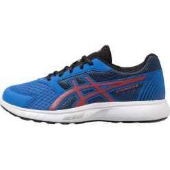ASICS STORMER Obuwie treningowe victoria blue/cherry tomato. Niebieskie buty sportowe chłopięce Asics, z materiału. Za 169,00 zł.