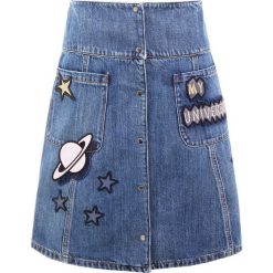 Spódniczki: Emporio Armani Spódnica trapezowa blue denim