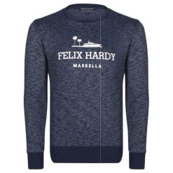 Felix Hardy Bluza Męska M Ciemny Niebieski. Niebieskie bluzy męskie marki Felix Hardy, m, bez wzorów, bez kołnierzyka, bez rękawów, bez kaptura. W wyprzedaży za 159,00 zł.