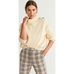Mango - Spodnie Alexa. Spodnie damskie Mango, z haftami, z elastanu, casualowe. Za 139,90 zł.