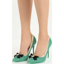 Zielone Szpilki Sailor Moon. Zielone szpilki Born2be, z aplikacjami, na wysokim obcasie. Za 69,99 zł.
