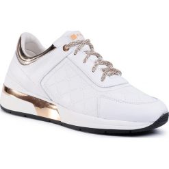 Sneakersy NESSI - 20706 Biały/Złoto. Białe półbuty damskie Nessi, ze skóry ekologicznej. W wyprzedaży za 289,00 zł.