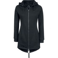 Bluzy damskie: RED by EMP Sweat Parka Bluza z kapturem rozpinana damska czarny