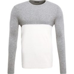 Swetry klasyczne męskie: Sisley Sweter offwhite