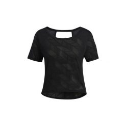 T-shirty z krótkim rękawem adidas Burnout Tee. Czarne t-shirty damskie Adidas, s, bez wzorów, bez kołnierzyka. Za 149,00 zł.