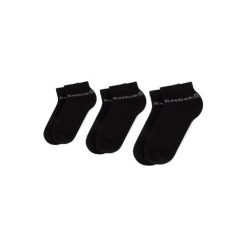 REEBOK DU2921 39-42. Czarne skarpetki damskie Reebok, bez wzorów, z bawełny. Za 23,99 zł.