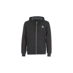 Bluzy Converse CONVERSE STAR CHEVRON EMBROIDERED FZ HOODIE. Czarne bluzy męskie Converse, s, bez wzorów, retro, bez kołnierzyka, bez rękawów, bez kaptura. Za 228,70 zł.
