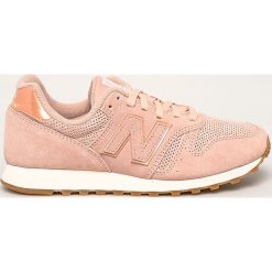 New Balance - Buty WL373WNH. Różowe buty sportowe damskie New Balance, bez wzorów, ze skóry, sportowe. W wyprzedaży za 219,90 zł.
