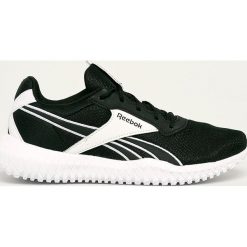 Reebok - Buty. Czarne sneakersy damskie Reebok, ze skóry ekologicznej. W wyprzedaży za 149,90 zł.