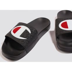 Klapki damskie: Champion Klapki Multi-Lido – Black
